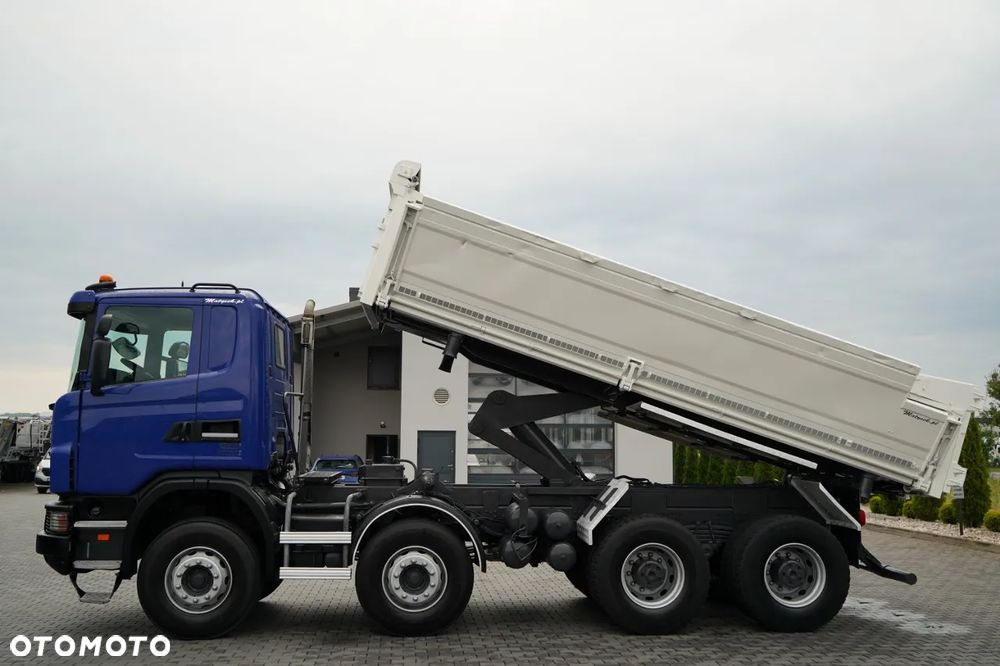 Scania G 480 / 8x4 / WYWROTKA DWUSTRONNA / HYDROBURTA / MANUAL - 9