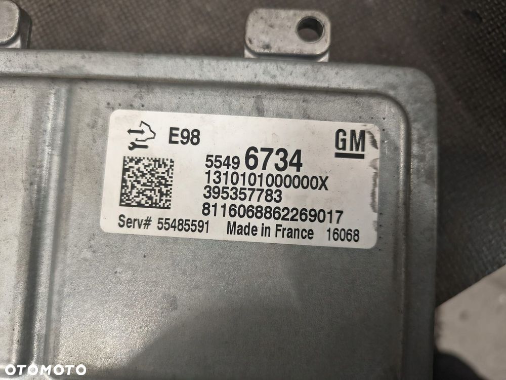OPEL ASTRA K V 1.6 CDT B16DTR STEROWNIK SILNIKA ZESTAW 55496734 - 2