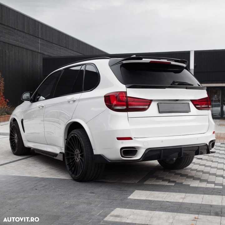 Eleron Luneta Lip Portbagaj Spoiler M pentru BMW X5 F15, Negru Lucios - 5