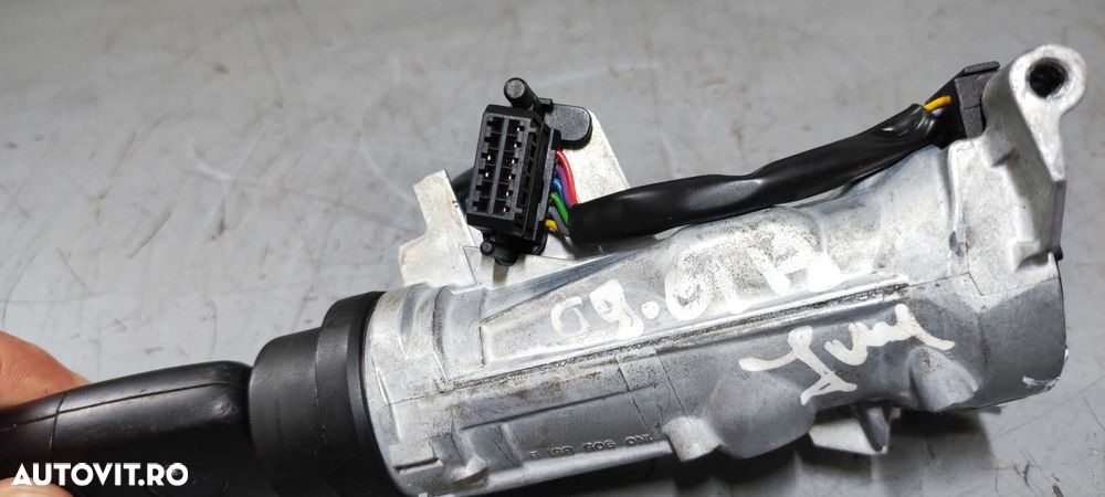 Contact + cheie vw touran golf skoda  cod 1K0905851B cu 6 fire - 8