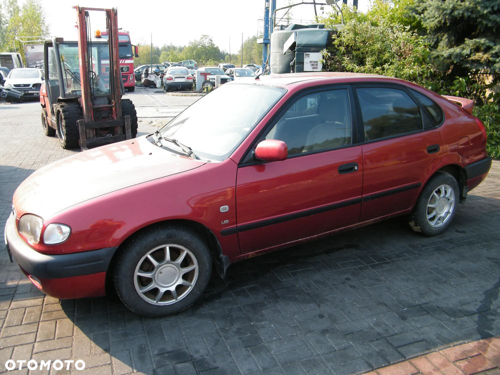 Toyota Corolla E11 (99-02r.) 1.6B 110KM. Silnik 3ZZ - FE Skrzynia MTM 0433112110 lakier 3N8. Cały na części. GWARANCJA !!! - 3