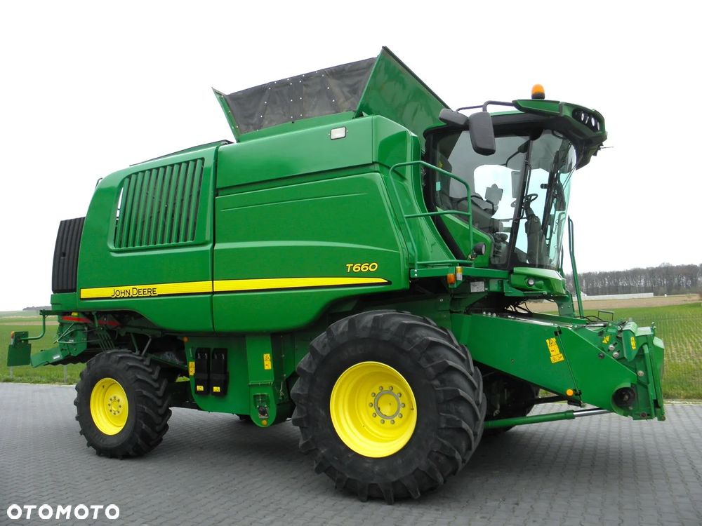 John Deere T660 2014 Rok, heder 7,6 m, Nie Malowany, Stan Bardzo Dobry - 2