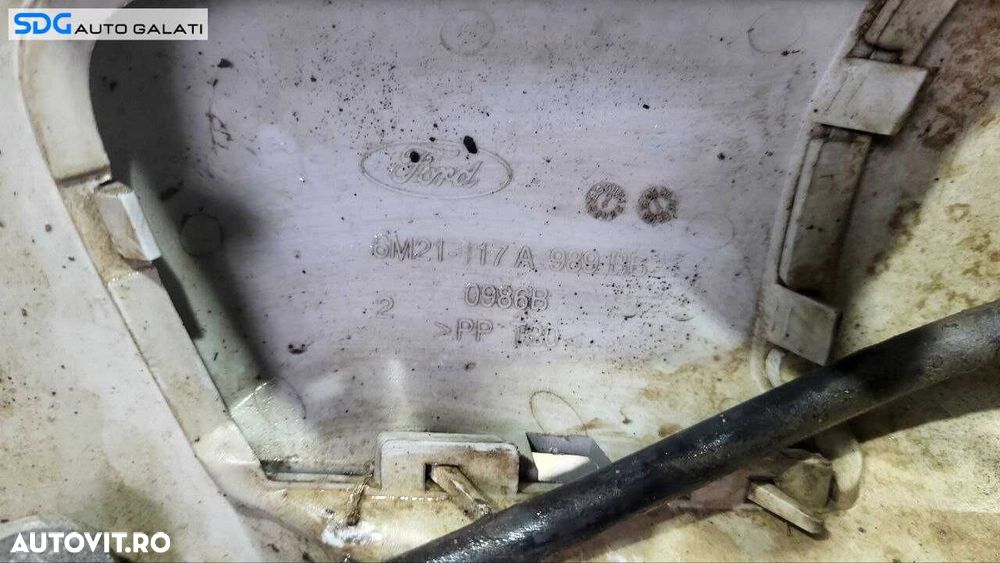 Bara Spoiler Fata cu Locas pentru Senzor de Parcare si Spalatoare Far Faruri Ford S-Max 2006 - 2010 Cod 6M51-17A989-BB [LC3406] - 8