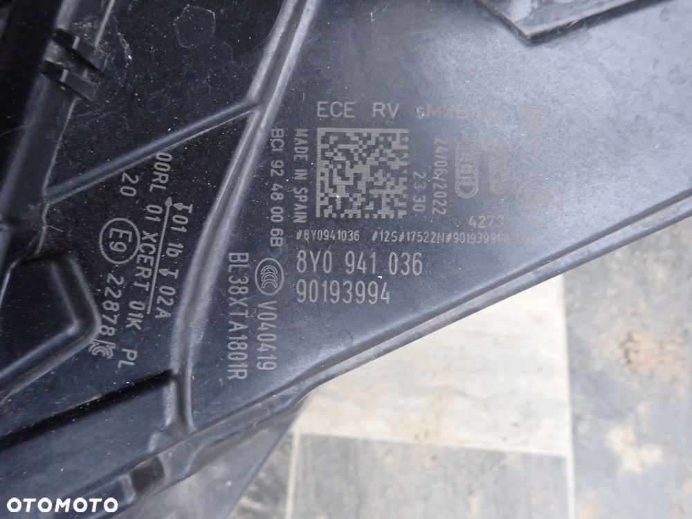 AUDI A3 S3 8Y LAMPA MATRIX PRAWY PRZÓD - 4