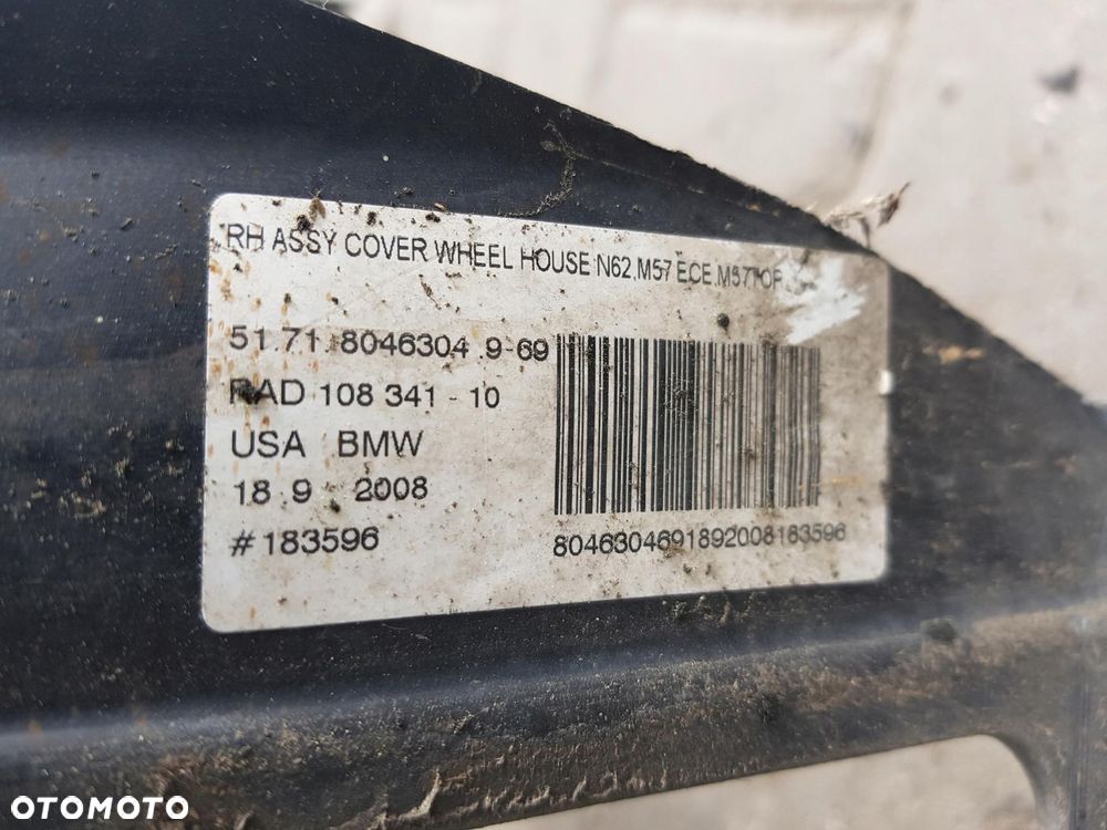 BMW X5 E70 06-09r NADKOLE PRAWE PRZÓD M-PAKIET - 4