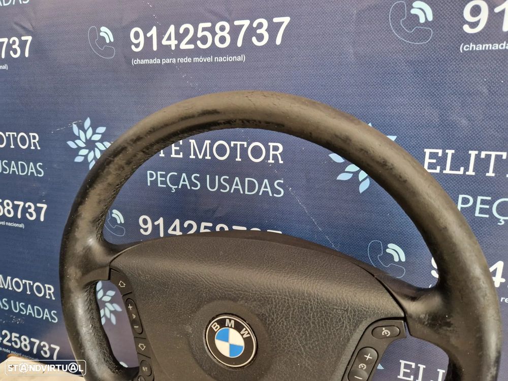 Volante usado pele com airbag BMW SERIE 5 E39 - 4