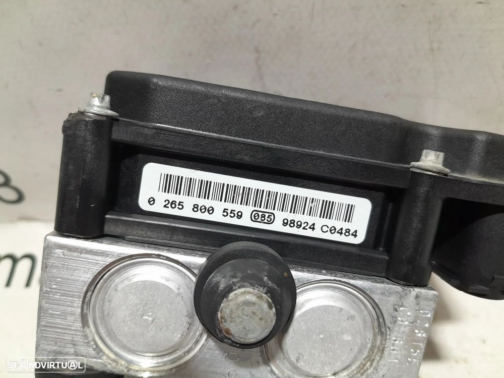 ABS MODULO BLOCO HIDRAULICO RENAULT CLIO III 3 MK3 1.5DCI 8V 86CV K9K 766 8200747140 0265800559 - 4