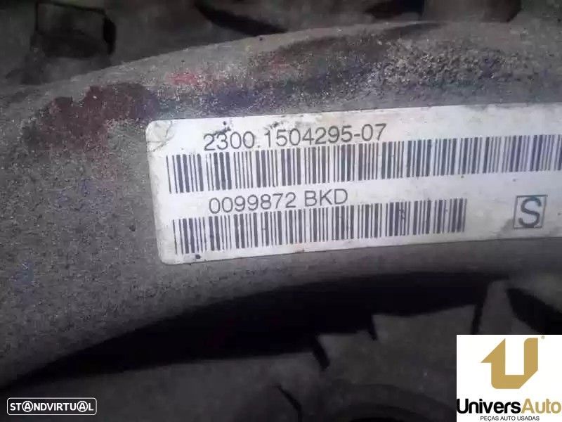 CAIXA VELOCIDADES MINI MINI 2004 -BKD - 1