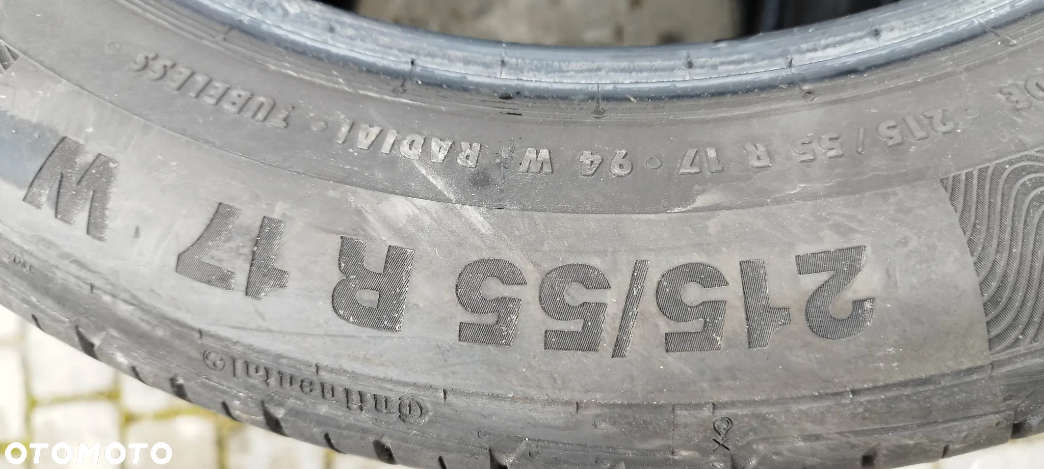 215/55/17 continental premiumcontact 5 - 2