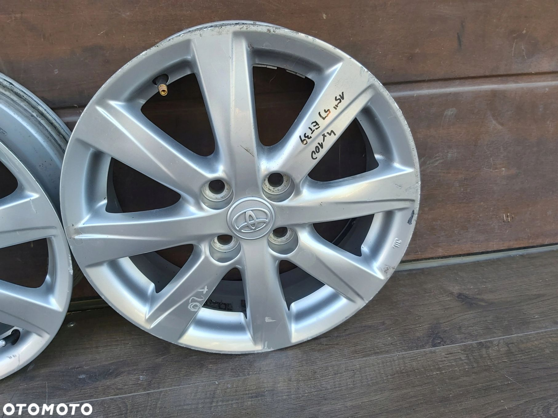 Toyota Yaris I II III Alufelgi 15 4 x 100 Felgi aluminiowe - 6