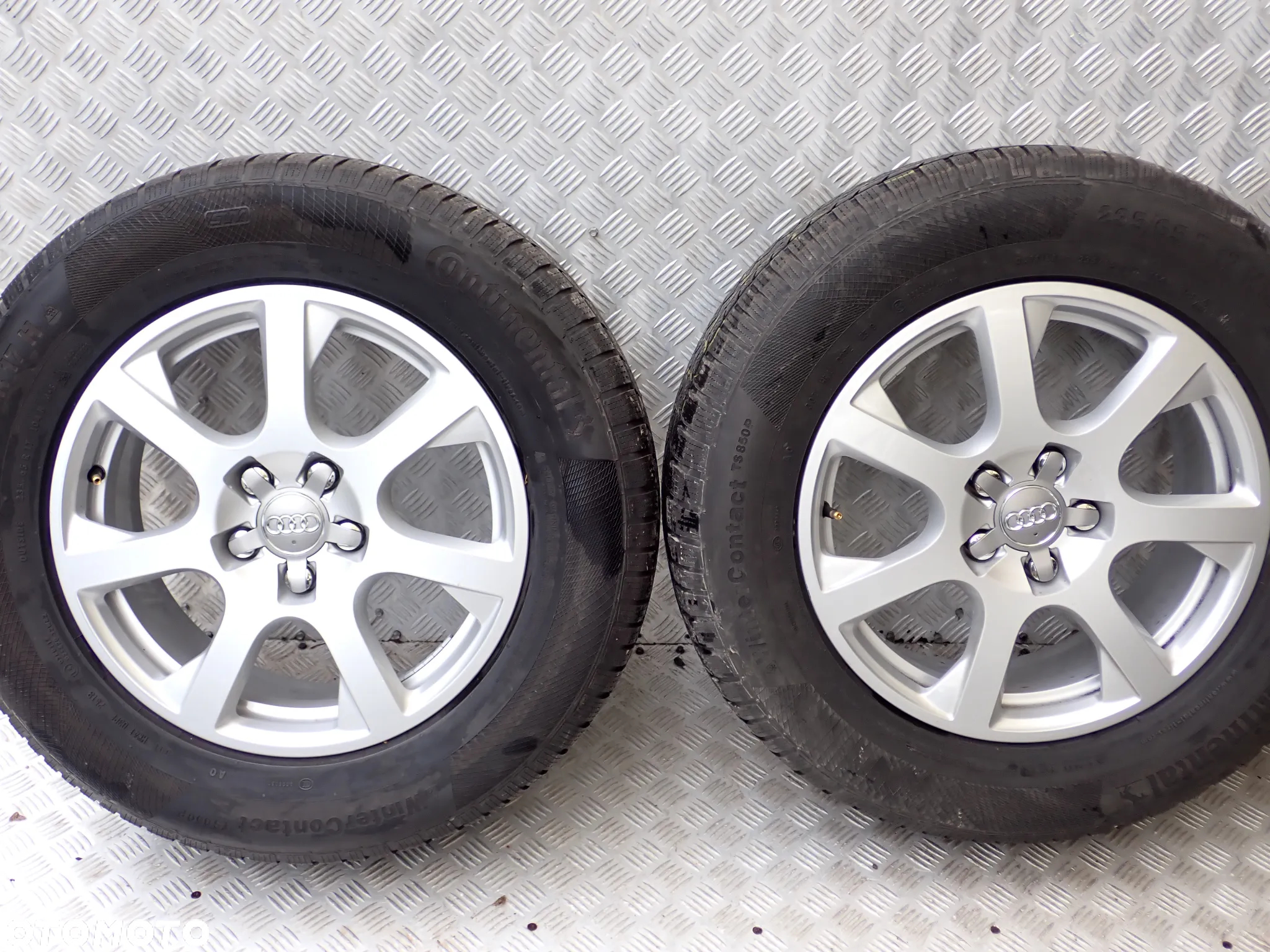 KOŁA FELGI ALUMINIOWE AUDI  7JX17  ET 37  5X112  8R0601025E Z OPONAMI ZIMA 235/65/17 1700 ZŁ - 3