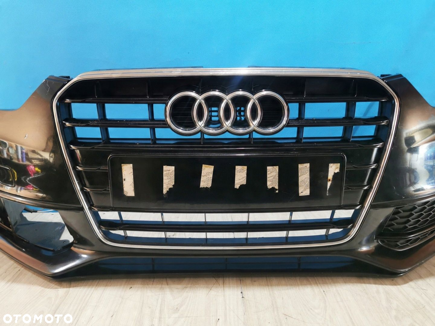 Audi A5 Lift zderzak grill przód przedni S-Line spryski 12/16 - 2