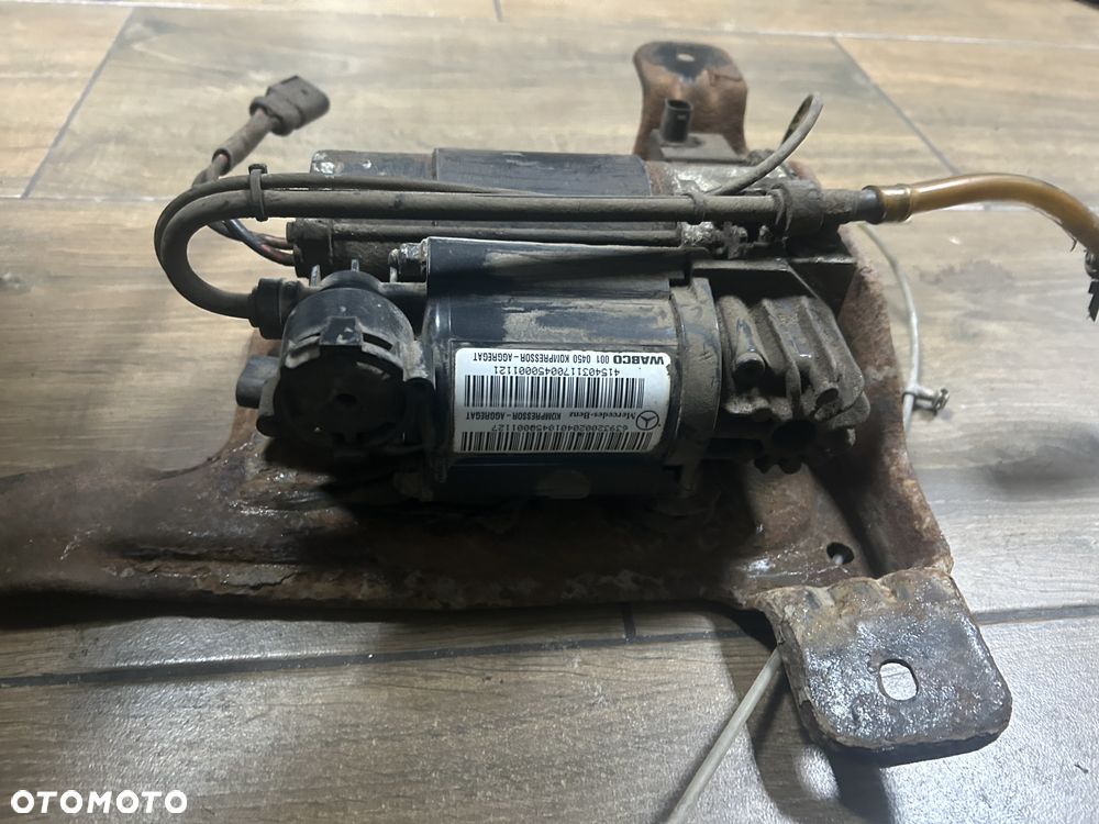 KOMPRESOR POMPA ZAWIESZENIA ORYGINAŁ MERCEDES VITO 6393200204 WABCO KMP ORG. - 2
