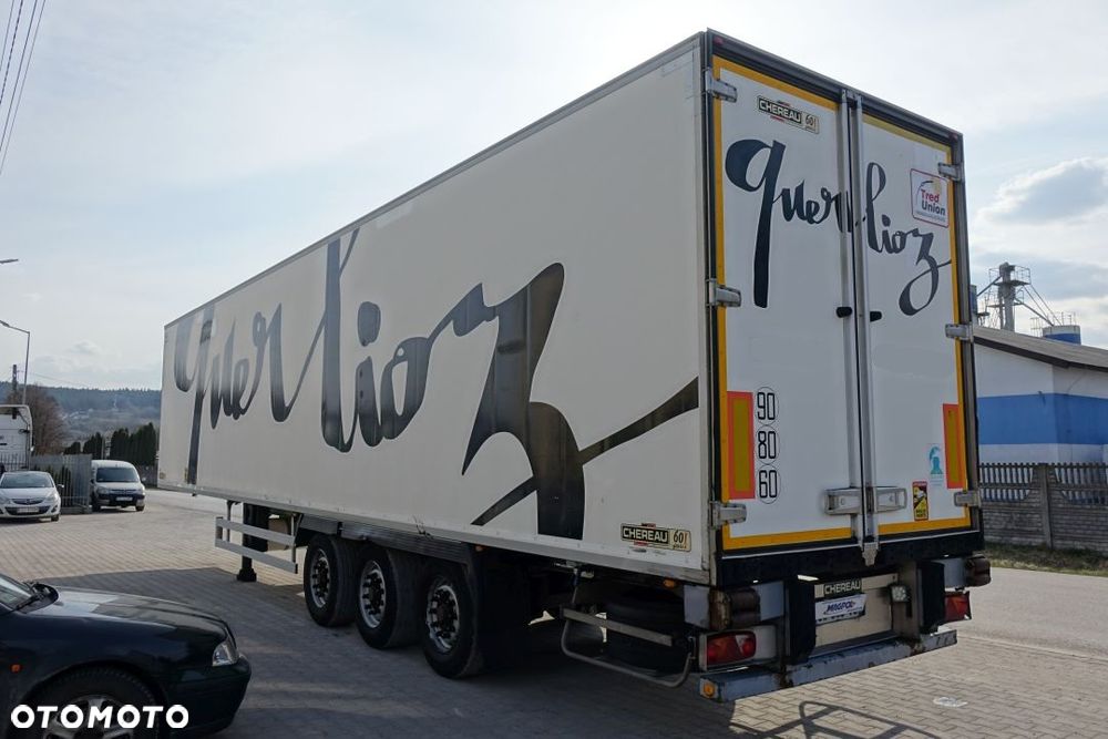 Chereau CHŁODNIA / CARRIER MAXIMA 1300 / OSIE BPW / OŚ PODNOSZONA / KOSZ NA  KOŁO ZAPASOWE - 7