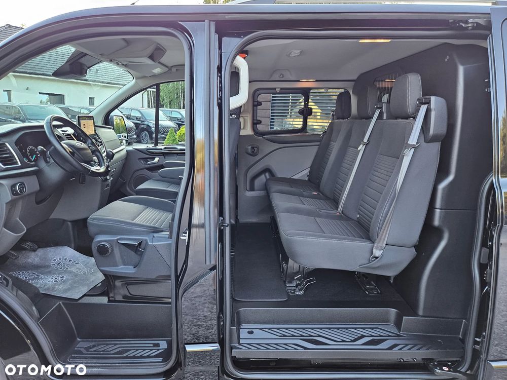 Ford TRANSIT CUSTOM L2H1 Long Brygadowy 5-os WINDA Max WERSJA XENONY SalonPL FV23% - 7
