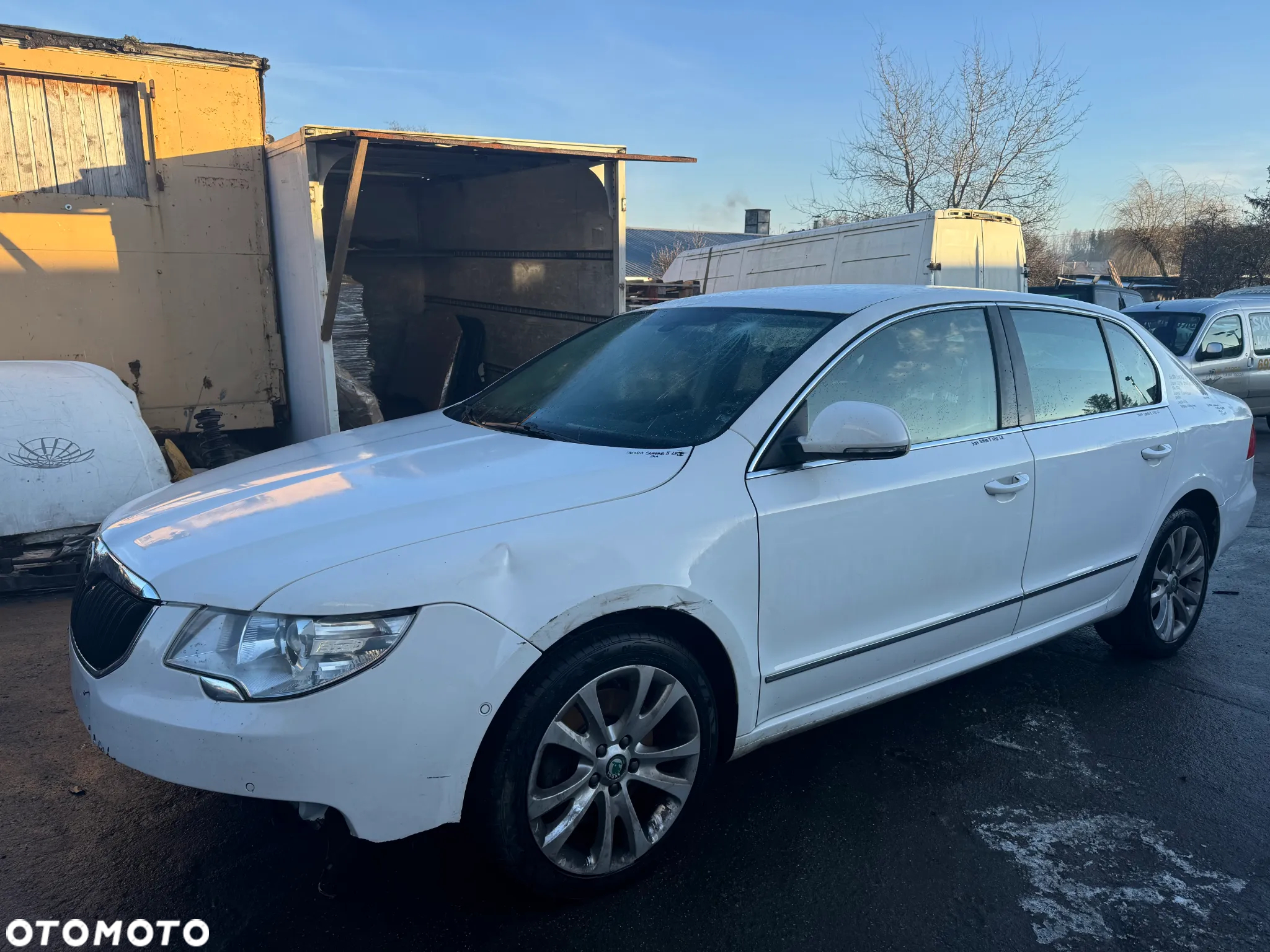 SKODA SUPERB II DRZWI PRAWE TYLNE PRAWY TYŁ LF9E - 11