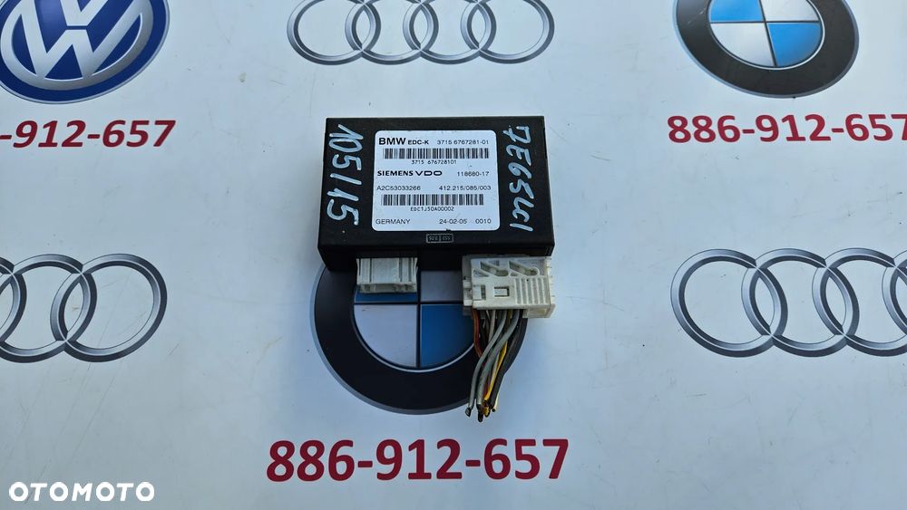 BMW 7 E65 E66 Sterownik zawieszenia EDC-K Moduł Siemens VDO 6767281 - 1
