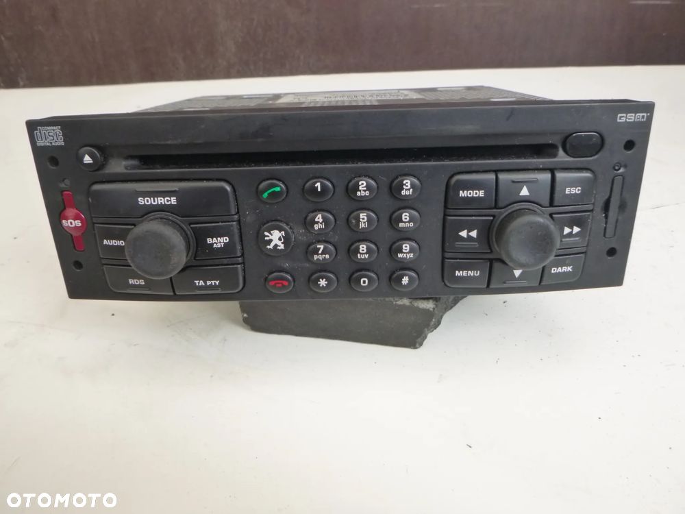 Peugeot 807 05 r. nawigacja radio CD 14000706XT - 1