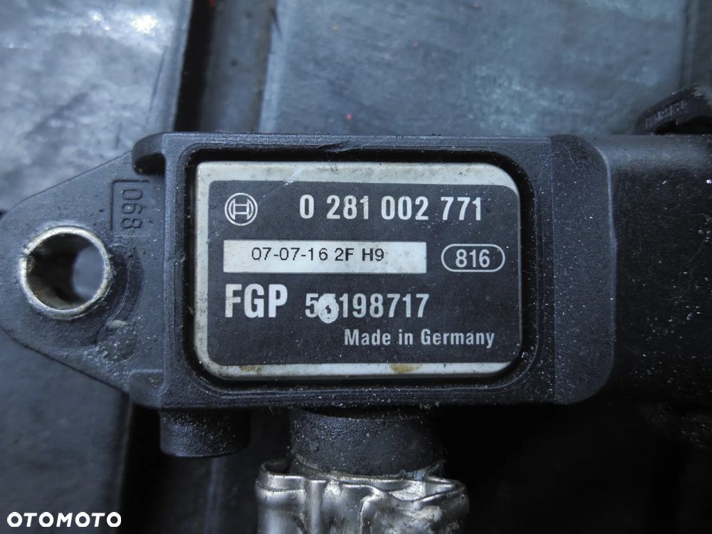 OPEL FIAT ALFA SAAB CZUJNIK CIŚNIENIA SPALIN DPF 0281002771 55198717 BOSCH POSIADAM 4 SZT - 1