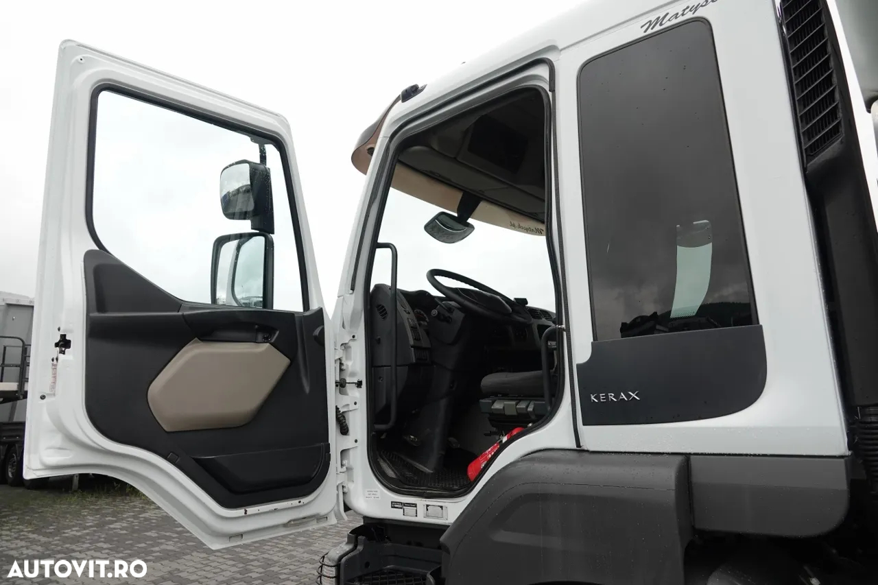 Renault KERAX 410 / 6x4 / 3-SIDE TIPPER / 2X HYDROBORTA / HYDROKLAPA / BORDMATIC / MANUAL / IMPORTAT - 26