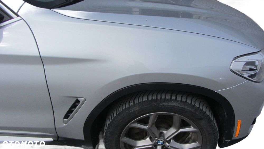 BMW X3 G01 G02 PRAWY PRZÓD BŁOTNIK PRAWY PRZEDNI A83 GLACIER SILBER SREBRNY - 1