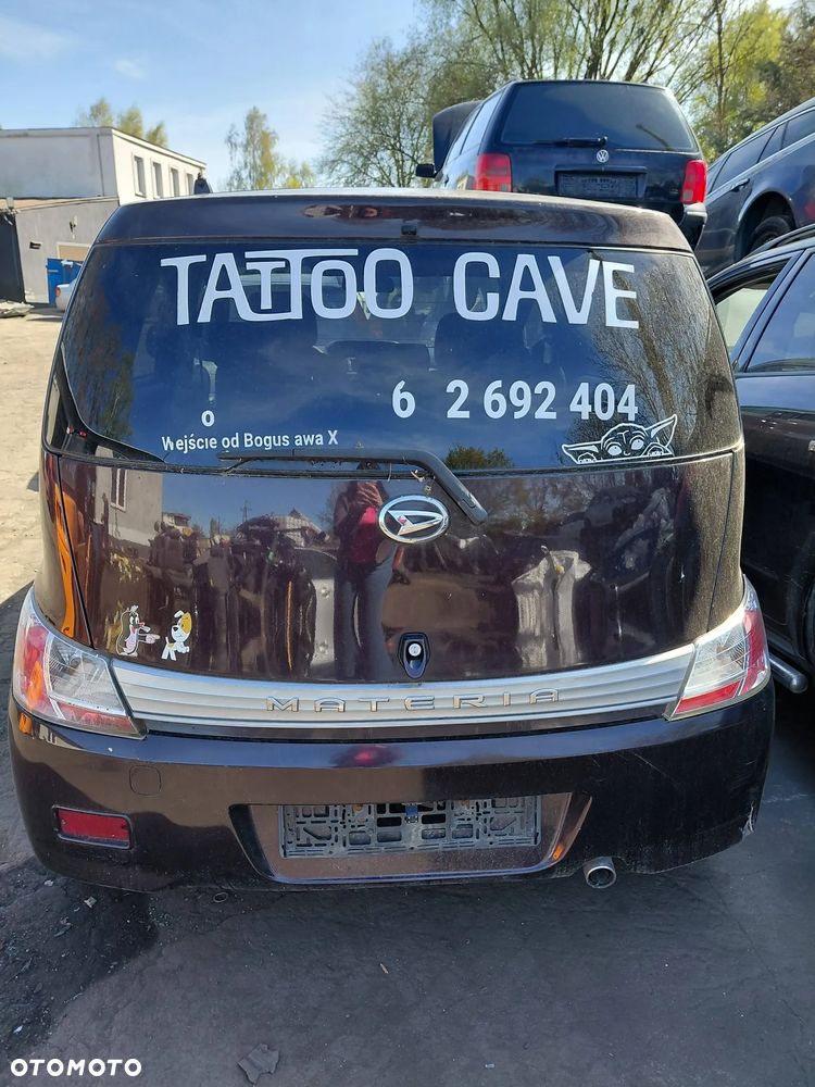 Na części: Daihatsu Materia  Rok 2008 Pojemność 1298 Moc 67 kw Benzyna - 4