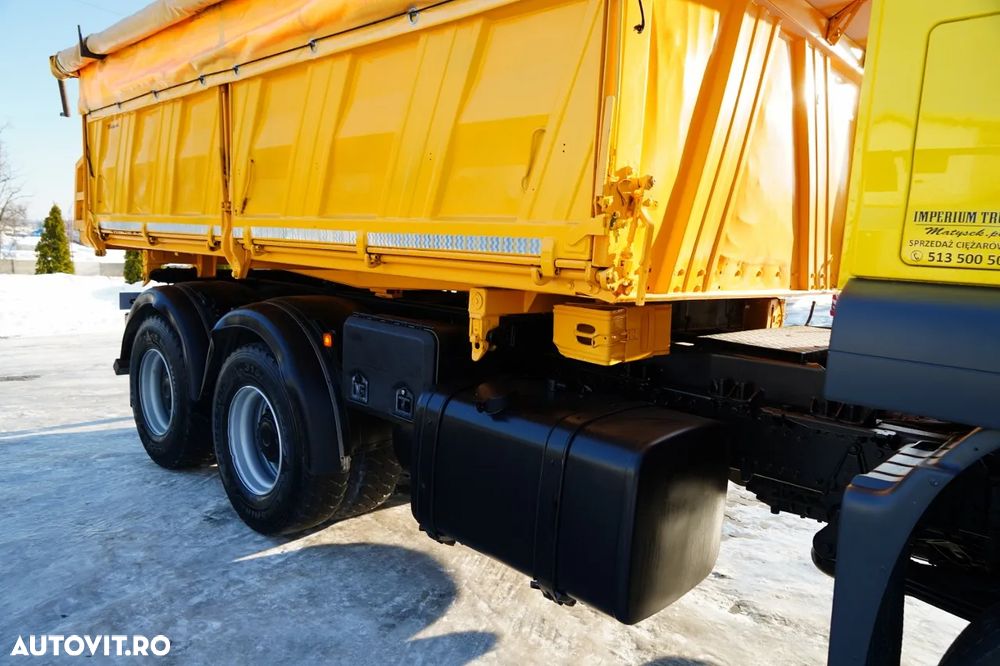 MAN TGA 26.410 / 6x4 / BASCULATOR 3 LATURĂ / MEILLER KIPER / MANUAL / - 21