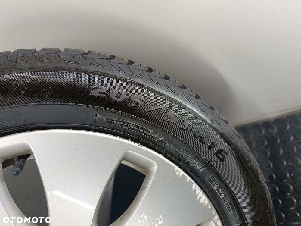 FELGI ALUMINIOWE KOMPLET 16 Z OPONAMI AUDI A4 B7 8E0601025AE  205/55R16 - 8