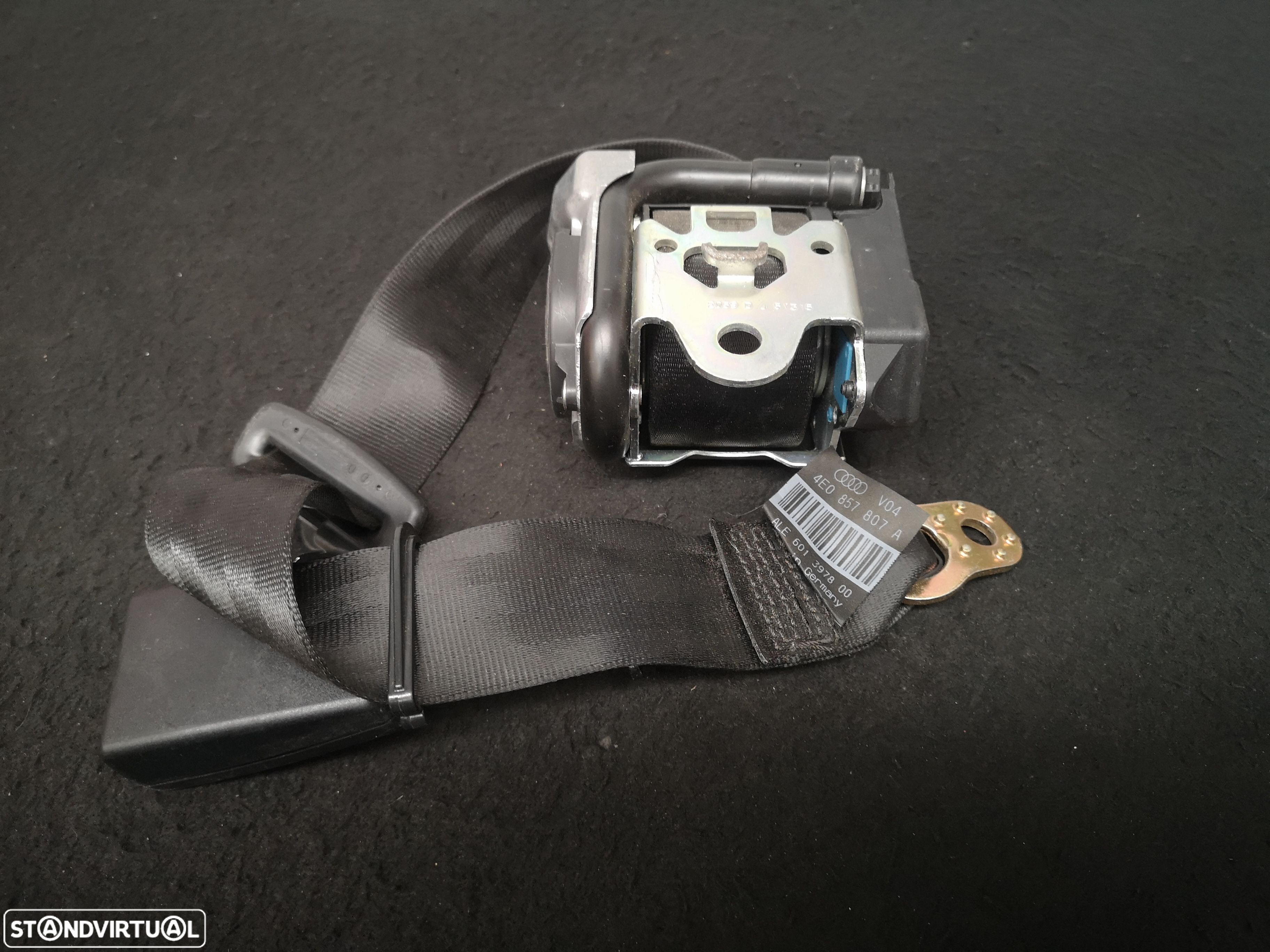 Cinto de Segurança traseira central  Audi A8 d3 4e0 2003-2009 - 1