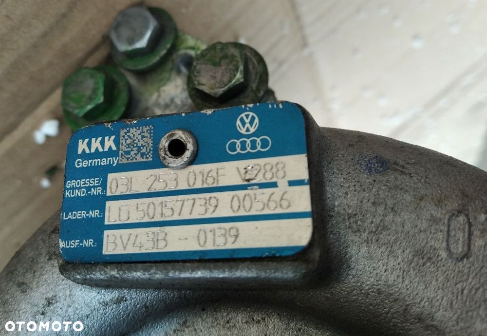 VW Passat B6 B7 Seat 2.0TDI turbosprezarka CBA - 2