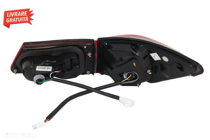 Stopuri LED LEXUS IS XE20 (2005-2012) Light Bar Facelift New XE30 Design Rosu Clar- livrare gratuita - 9