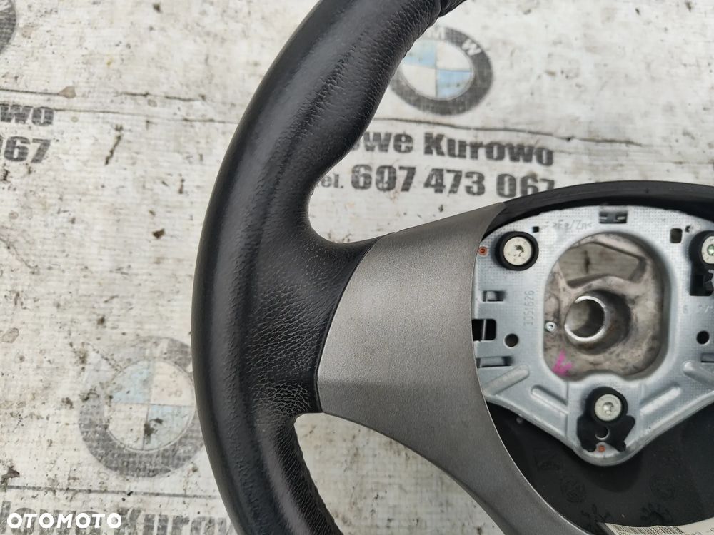BMW E87 E81 E90 E91 Kierownica Skórzana Stan BDB - 4