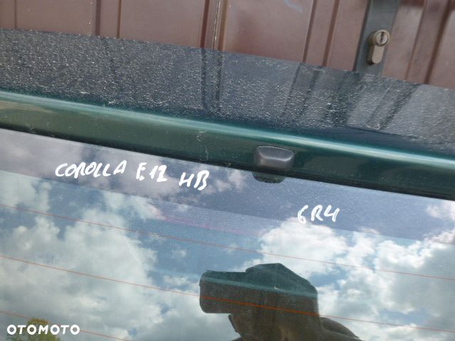 KLAPA TYŁ TYLNA KOMPLETNA TOYOTA COROLLA E12 3D 01-07 KOLOR 6R4 - 6