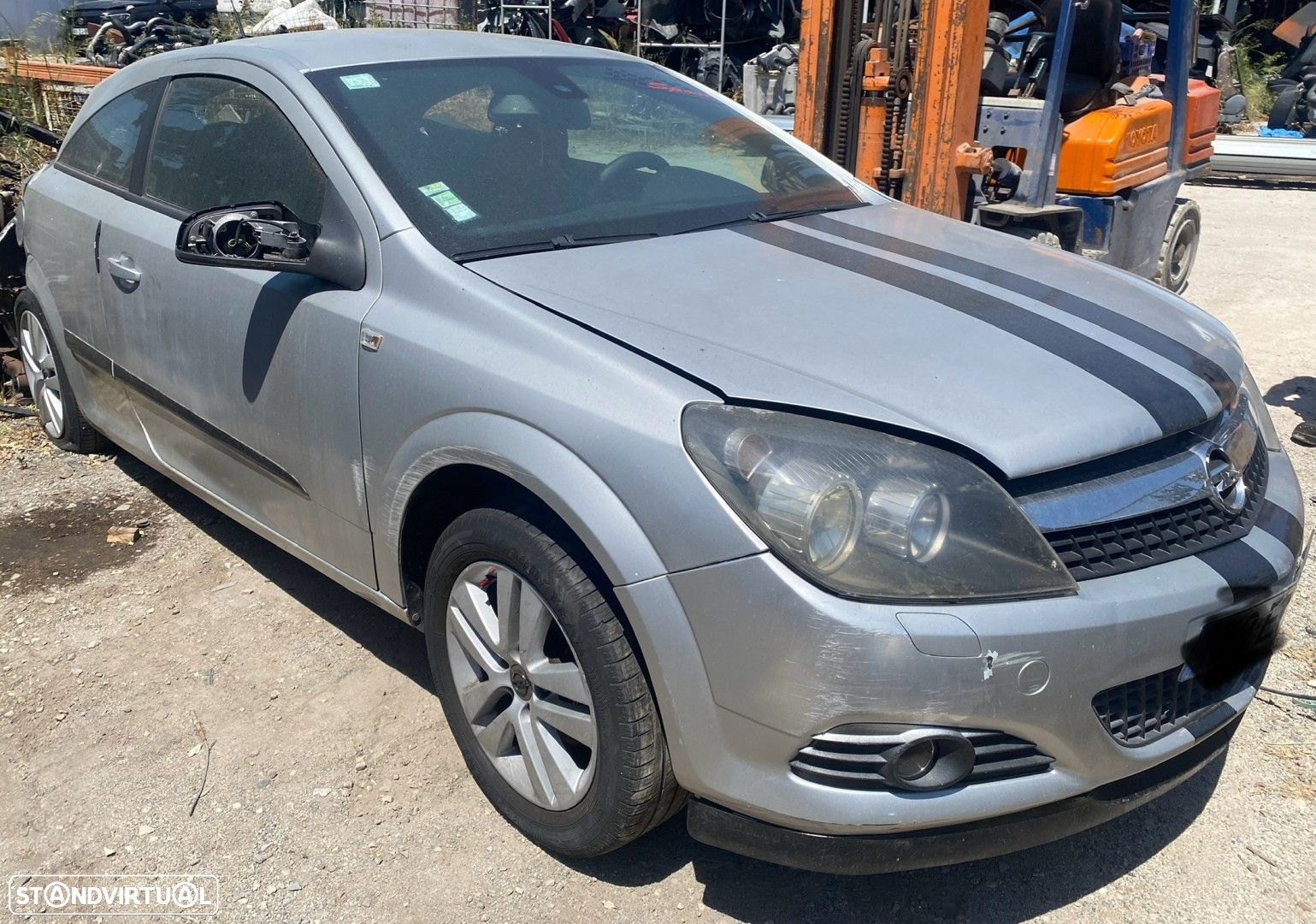 Opel Astra H GTC 1.3 CDTI de 2007 disponível para peças MOTOR VENDIDO - 2