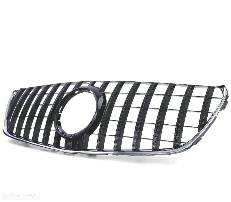 GRELHA FRONTAL MERCEDES V W447 14-19 PRETO BRILHANTE - 4