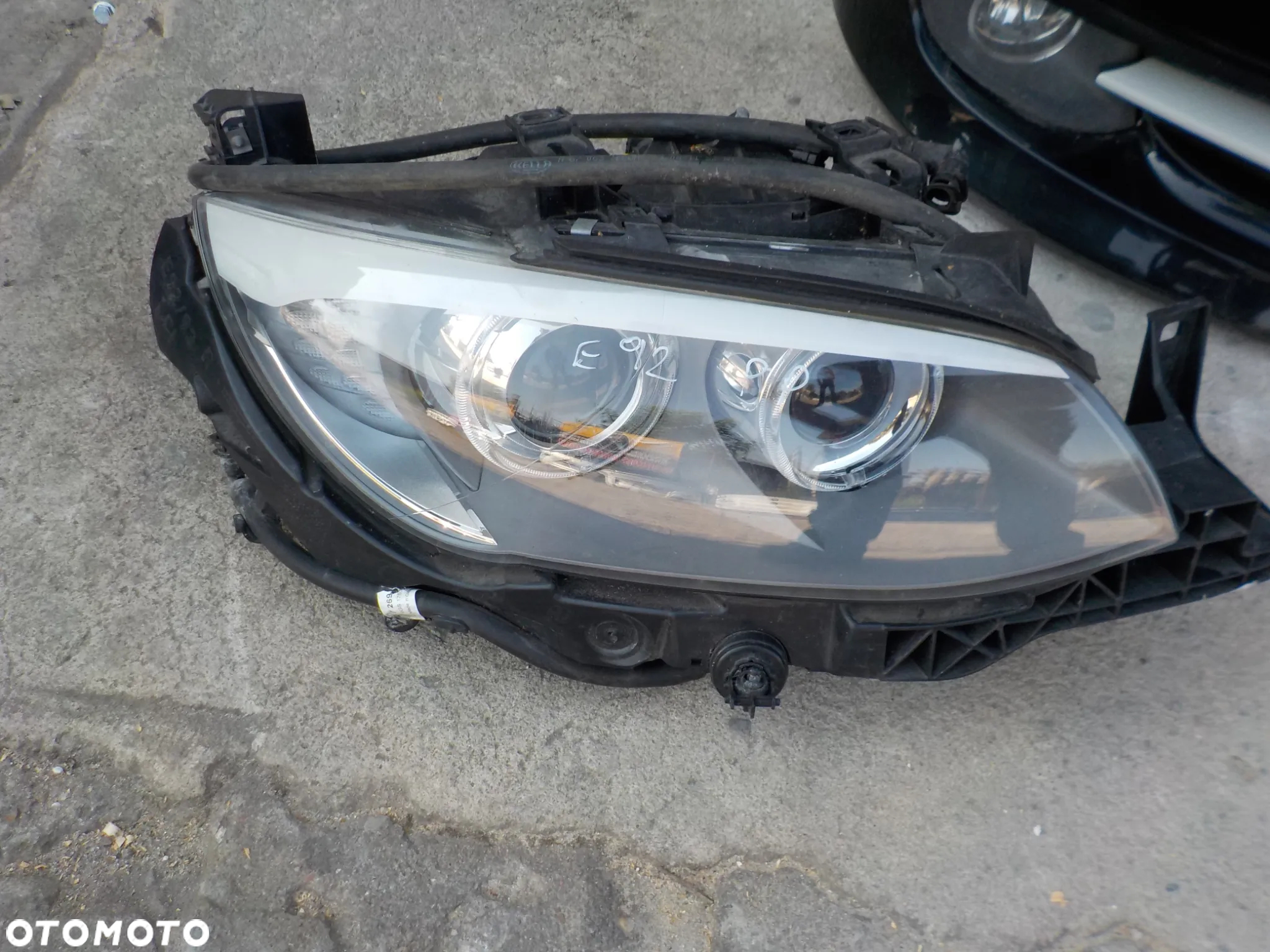 BMW SERIA 3 E92 LIFT 3.0 D PRZÓD MASKA ZDERZAK BŁOTNIKI PAS PRZEDNI Z CHŁODNICAMI LAMPY XENON UK 475 - 8