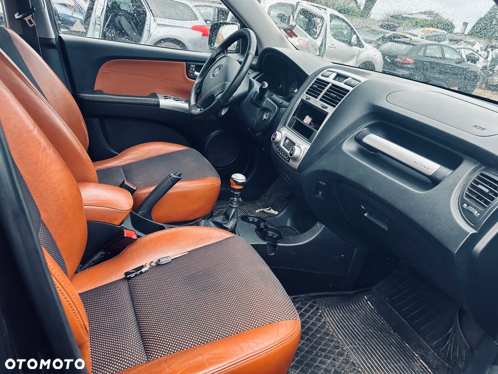 KIA SPORTAGE II mechanizm silnik wycieraczek przód - 7