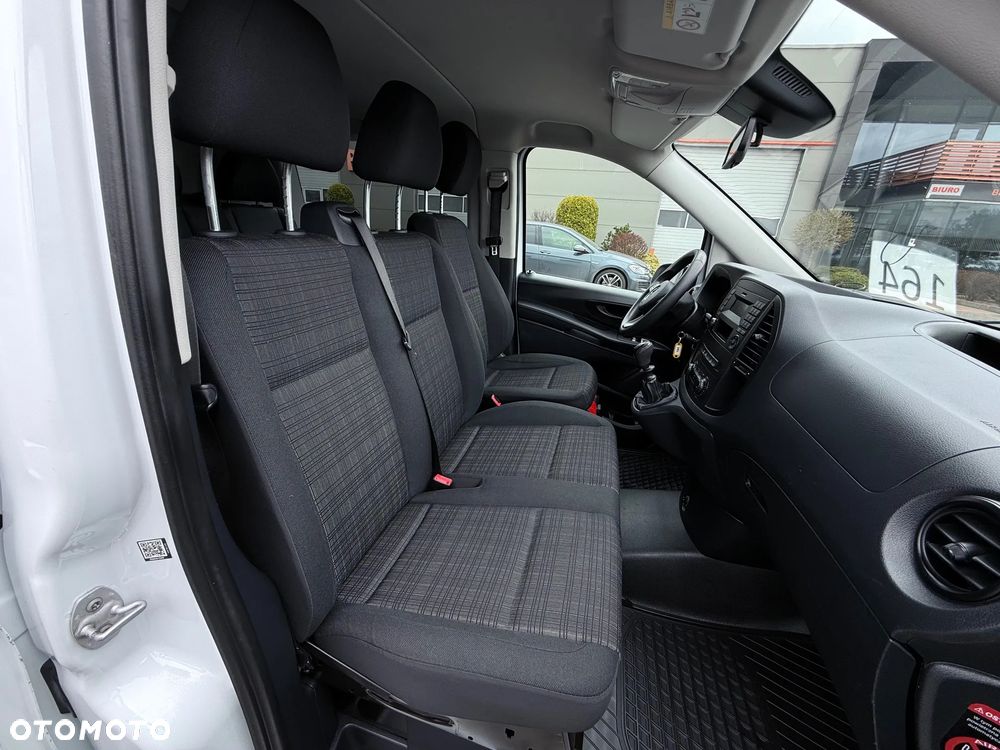 Mercedes-Benz Vito Long L2 Maxi Brygadówka Doka 6-miejsc Salon PL, Jeden Właściciel - 16