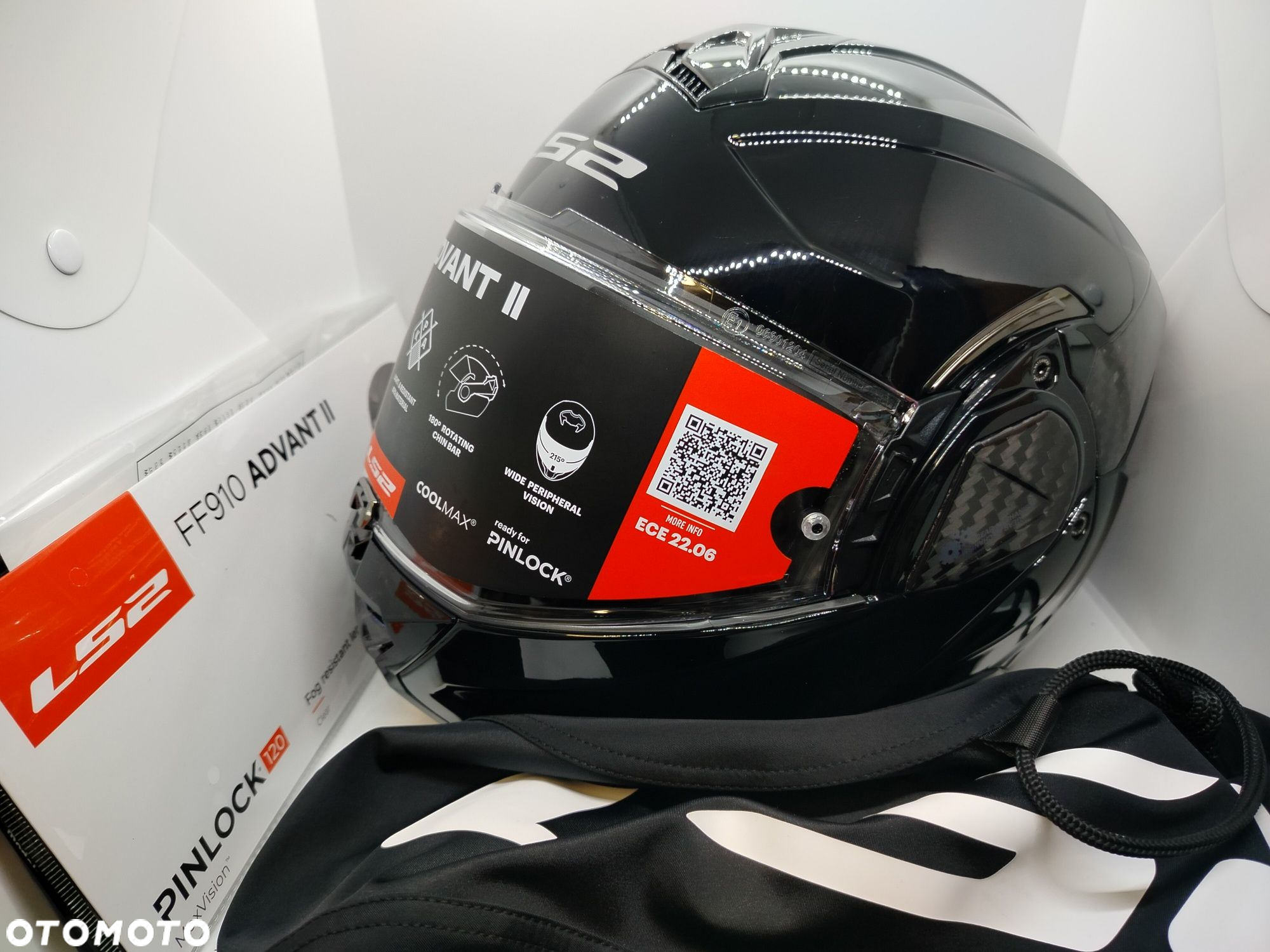 Kask LS2 FF910 ADVANT II, szczęka do tyłu, pinlock, nowość, sklep - 8