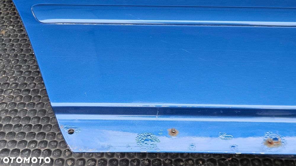 Drzwi Tył Tylne Poszycie Lewe Prawe Niebieskie LZ5W Audi A4 B6 Oryginalny lakier - 30