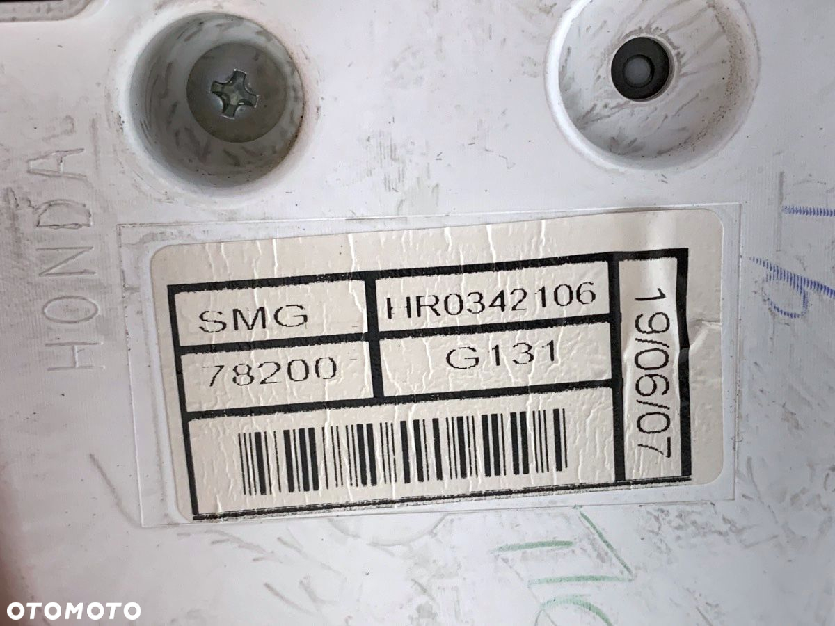 LICZNIK - 297.00 PLN - HONDA CIVIC VIII Hatchback (FN, FK) 2005 - 2022 1.8 (FN1, FK2) 103 kW [140 - 4