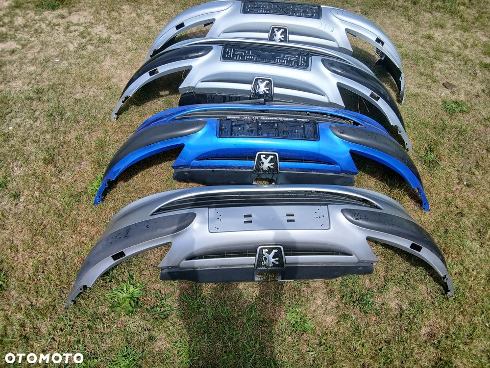 peugeot 307 maska zderzak lampy błotnik wzmocnienie - 3