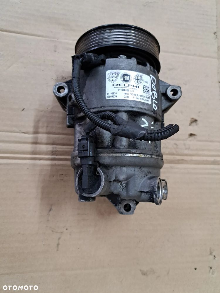 Fiat Doblo II kompresor klimatyzacji sprężarka 1.6 diesel - 2