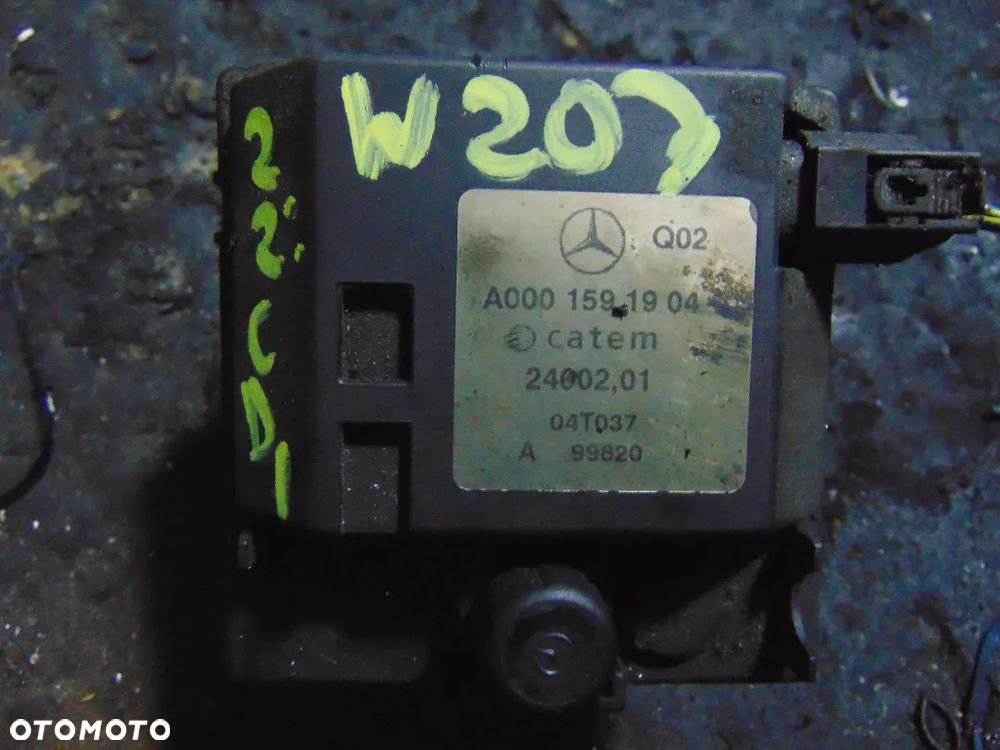 Podgrzewacz wody mercedes w203 2,2 CDI