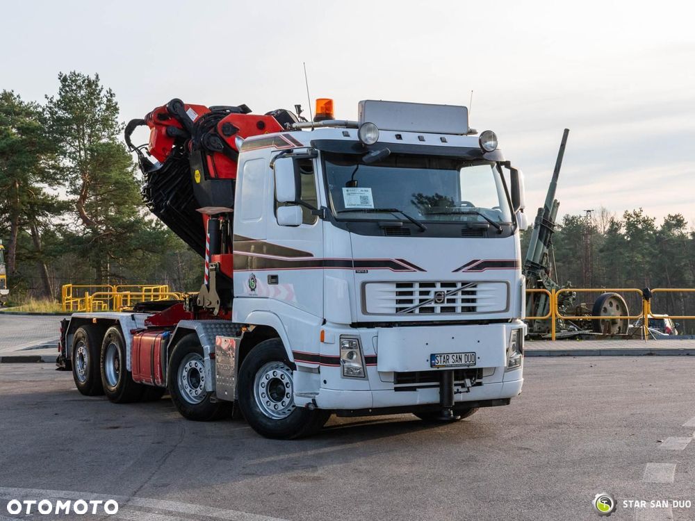 Volvo FH 520 8x2 PALFINGER PK 100002 HDS Żuraw Fly Jib - 14