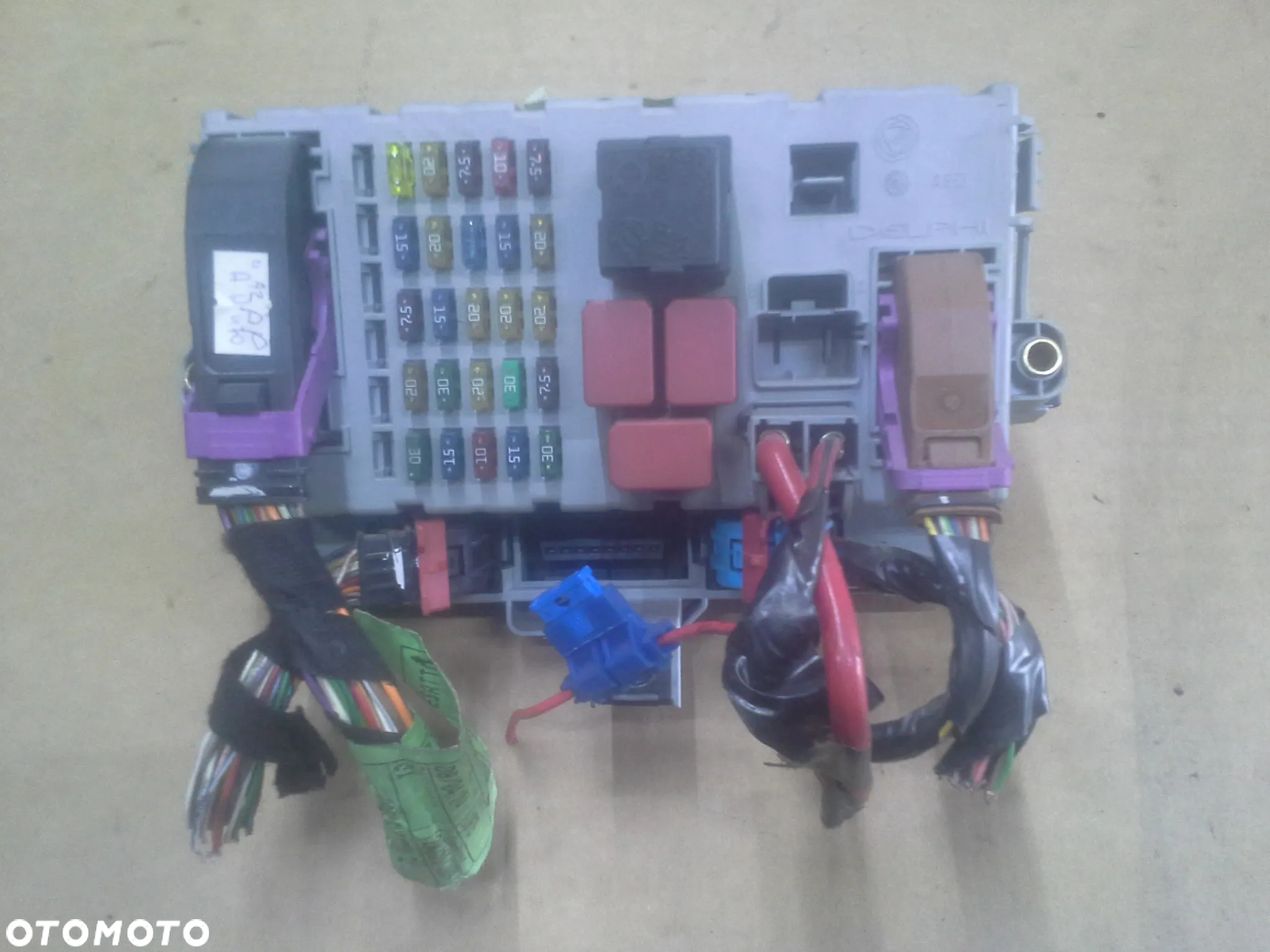 Fiat Idea 1.9 JTd zestaw startowy komputer 0281011798 stacyjka 2 klucze immo bsi bsm i inne - 12