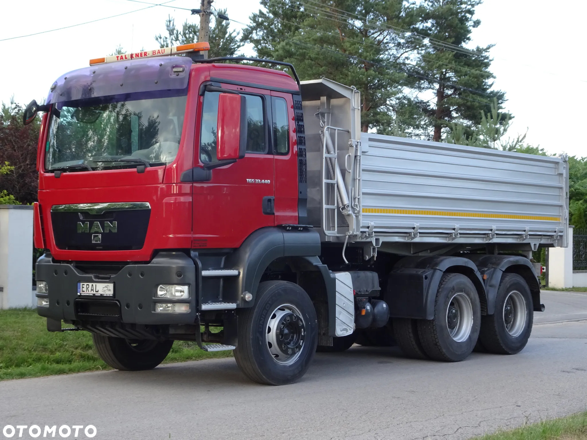 MAN TGS 33.400 6X4  Kipper Meiller 3-stronny Bordmatic stan idealny - 2