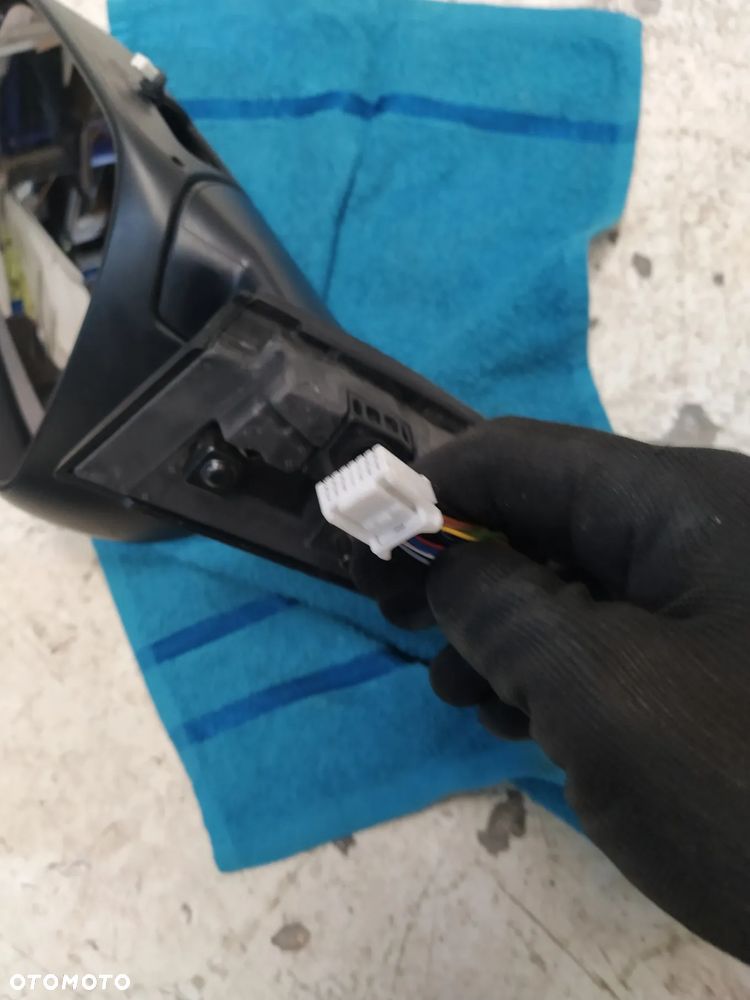 TOYOTA C-HR CHR LUSTERKO ZEWNĘTRZNE PRAWE 11 PIN CZUJNIK MARTWEJ STREFY ORYGINAŁ - 12