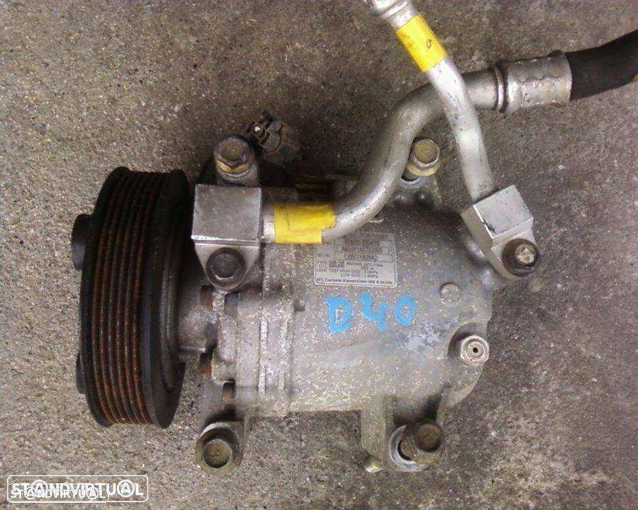 compressor ar condicionado Nissan Navara D40 - 1