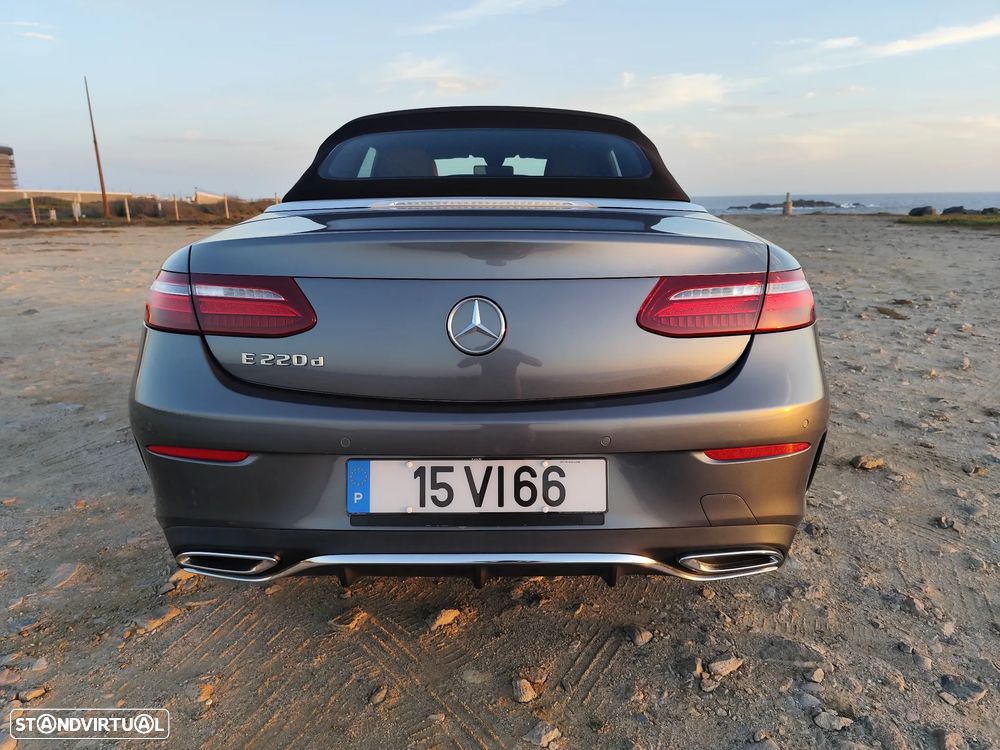 Mercedes-Benz E 220 d Cabrio 9G-Tronic AMG Line - 9